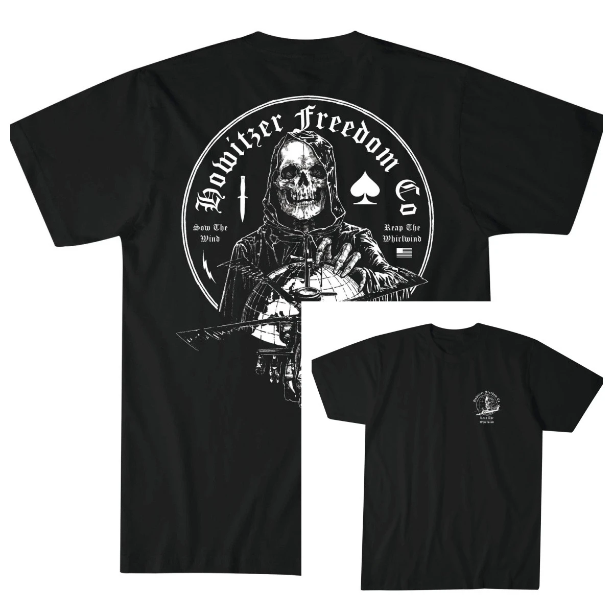 Howitzer Clothing Camiseta táctica hombre algodón puro Reap Grunt - imagen 4