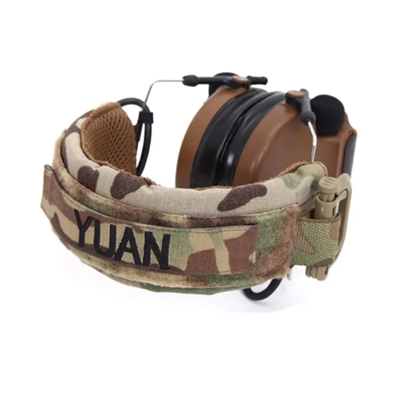 Funda diadema auriculares tácticos – Multicam Coyote Ranger Green - imagen 5