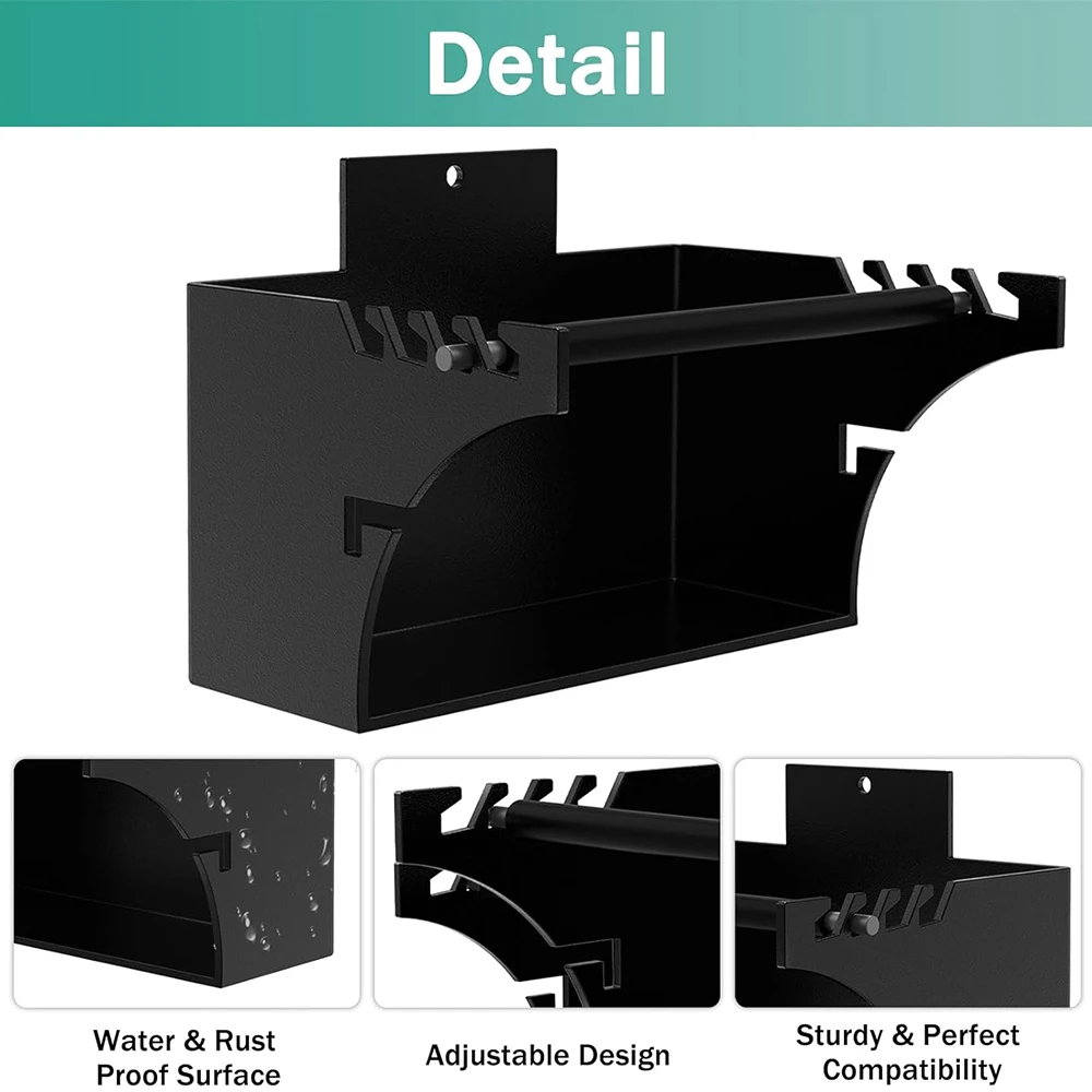 Portacargador mural universal compatible AR15 AR10 AK47 M4 – soporte pared - imagen 4