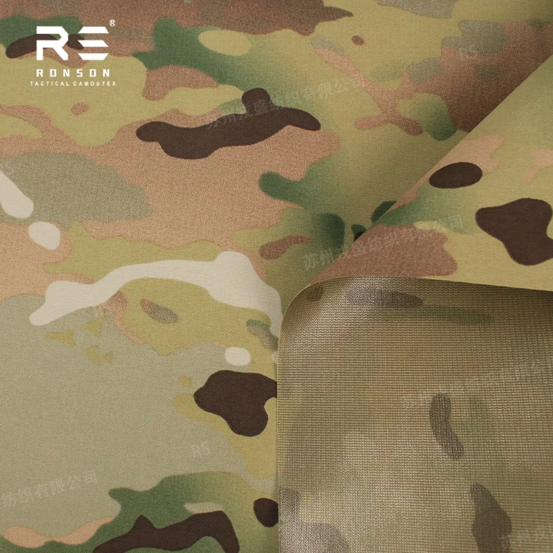 Tela impermeable transpirable Taslan TPU MC camuflaje para exterior - imagen 4