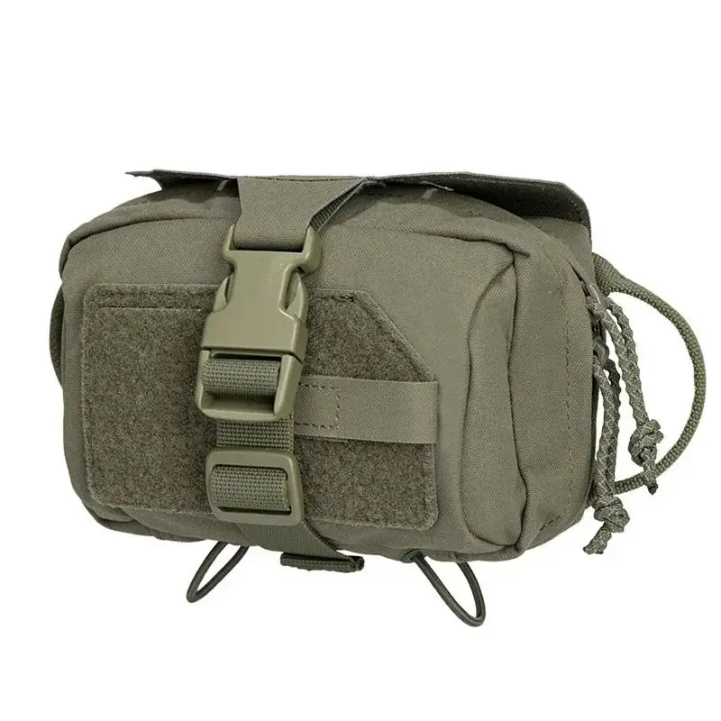 Vista lateral y panel MOLLE