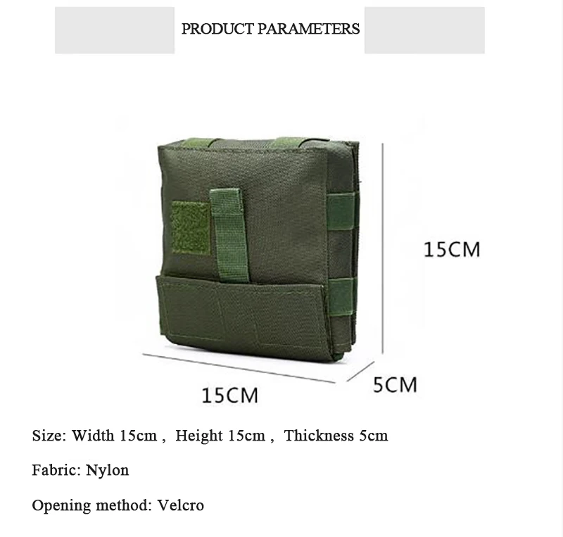 Bolsa Molle con sistema de desmontaje rápido