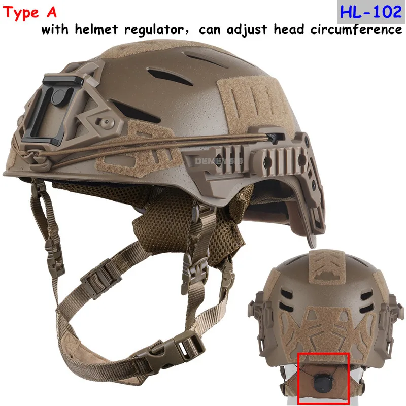 Casco FAST Wendy 3.0 táctico con rieles Picatinny y suspensión - imagen 2