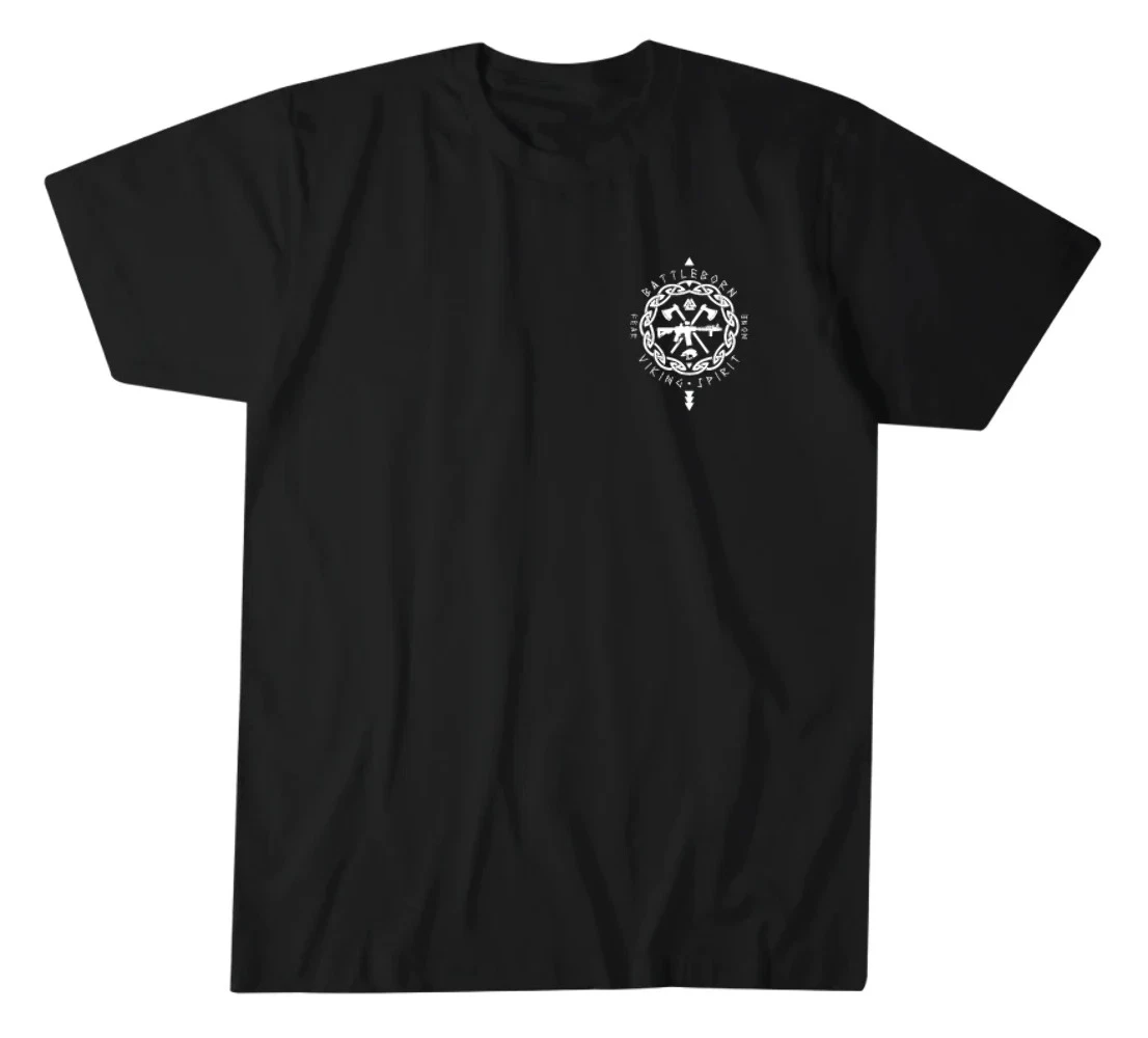 Vista de la camiseta en uso