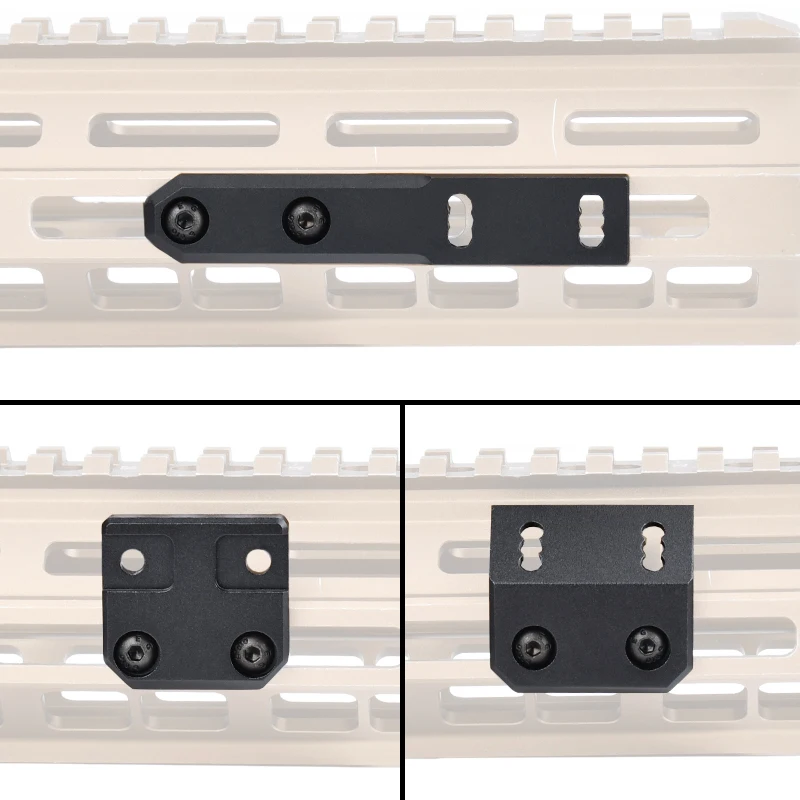 WADSN ARIS montaje offset para linterna SureFire M300 M600 - rail 20mm - imagen 3