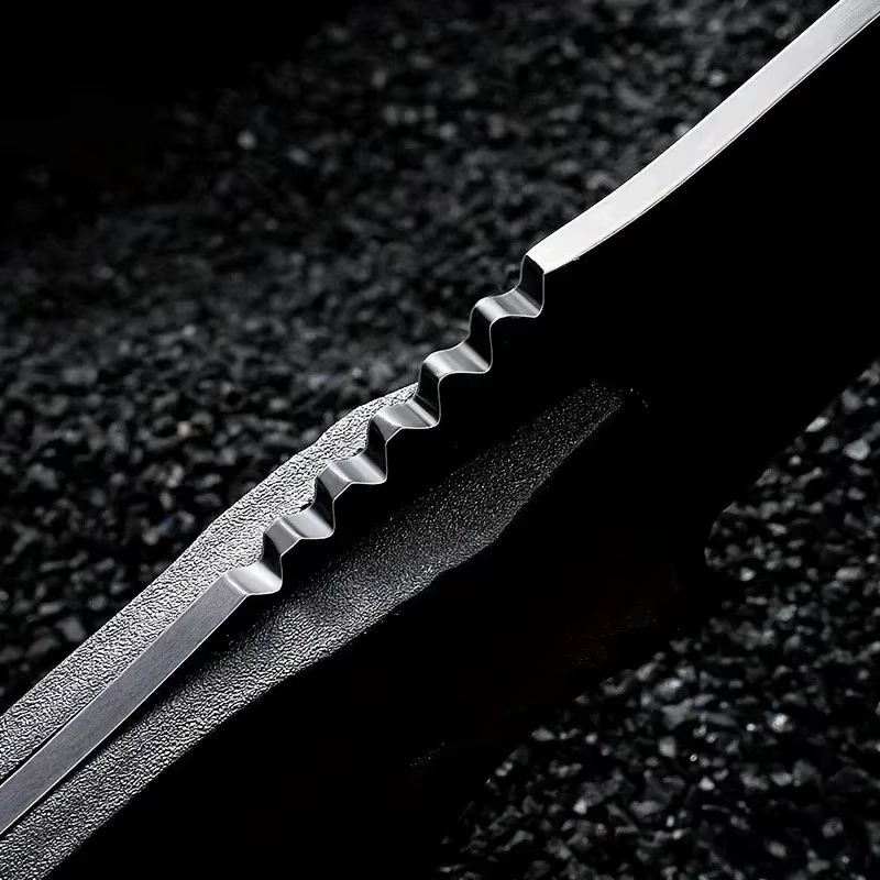 Cuchillo de bolsillo plegable táctico – Outdoor y supervivencia - imagen 2