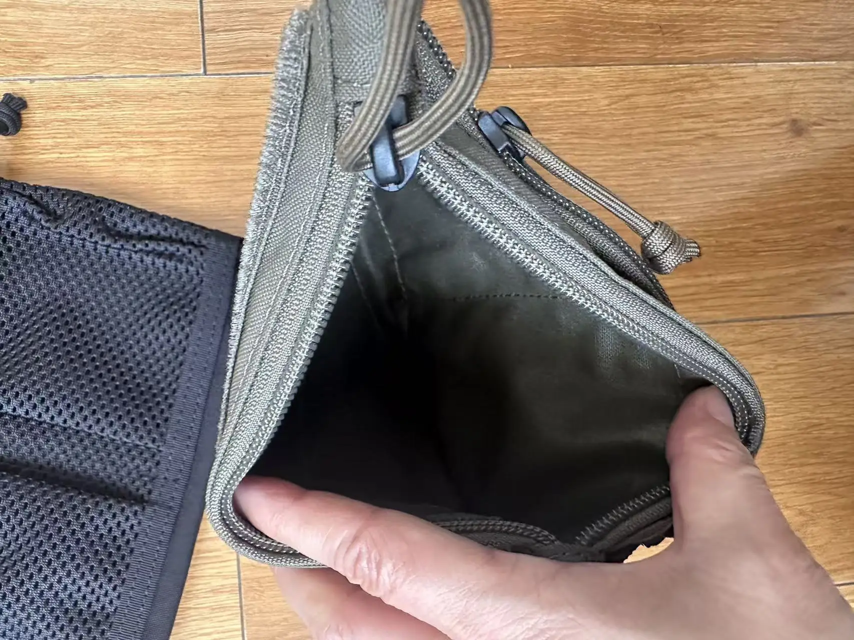 Bolsa de malla BK RG para almacenamiento táctica aire libre