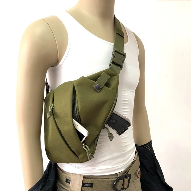 Funda táctica de hombro en nylon para caza, izquierda/derecha - imagen 2