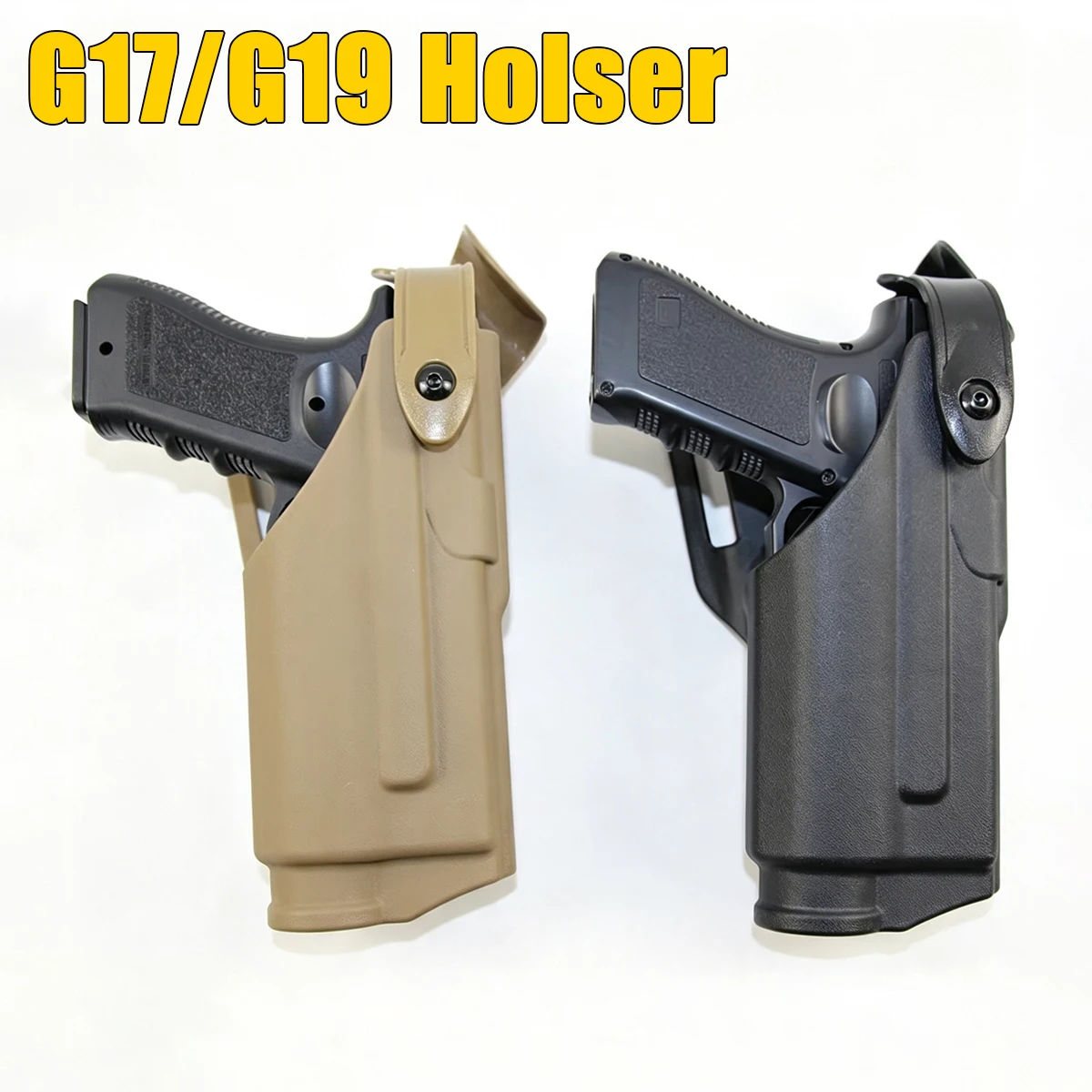 SFiland G17/G19: funda táctica Glock compatible con linterna X200 - imagen 3