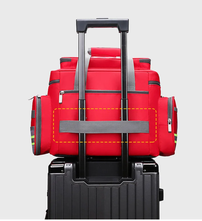 Bolsa multibolsillo vista lateral con bolsillos