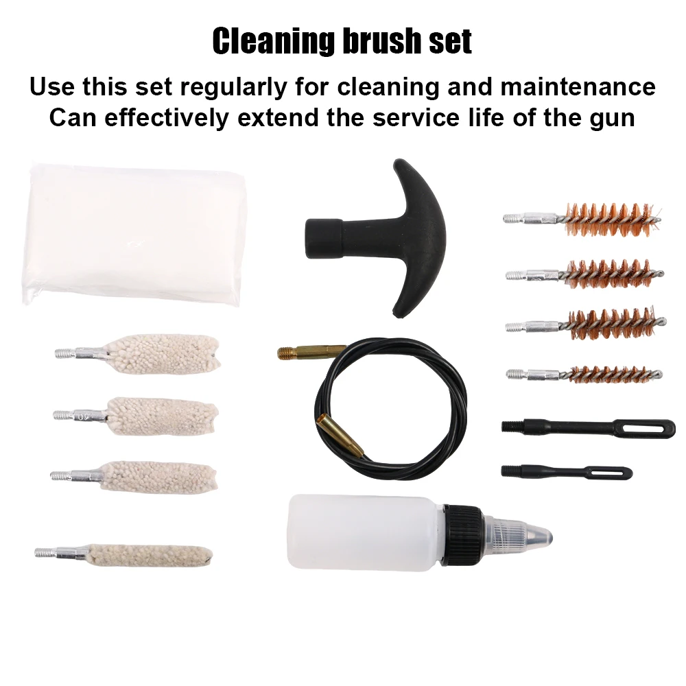Kit de limpieza de armas táctico con estuche y cepillos de nylon - imagen 2