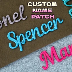 Parche bordado nombre personalizado para mochila táctica y gorra