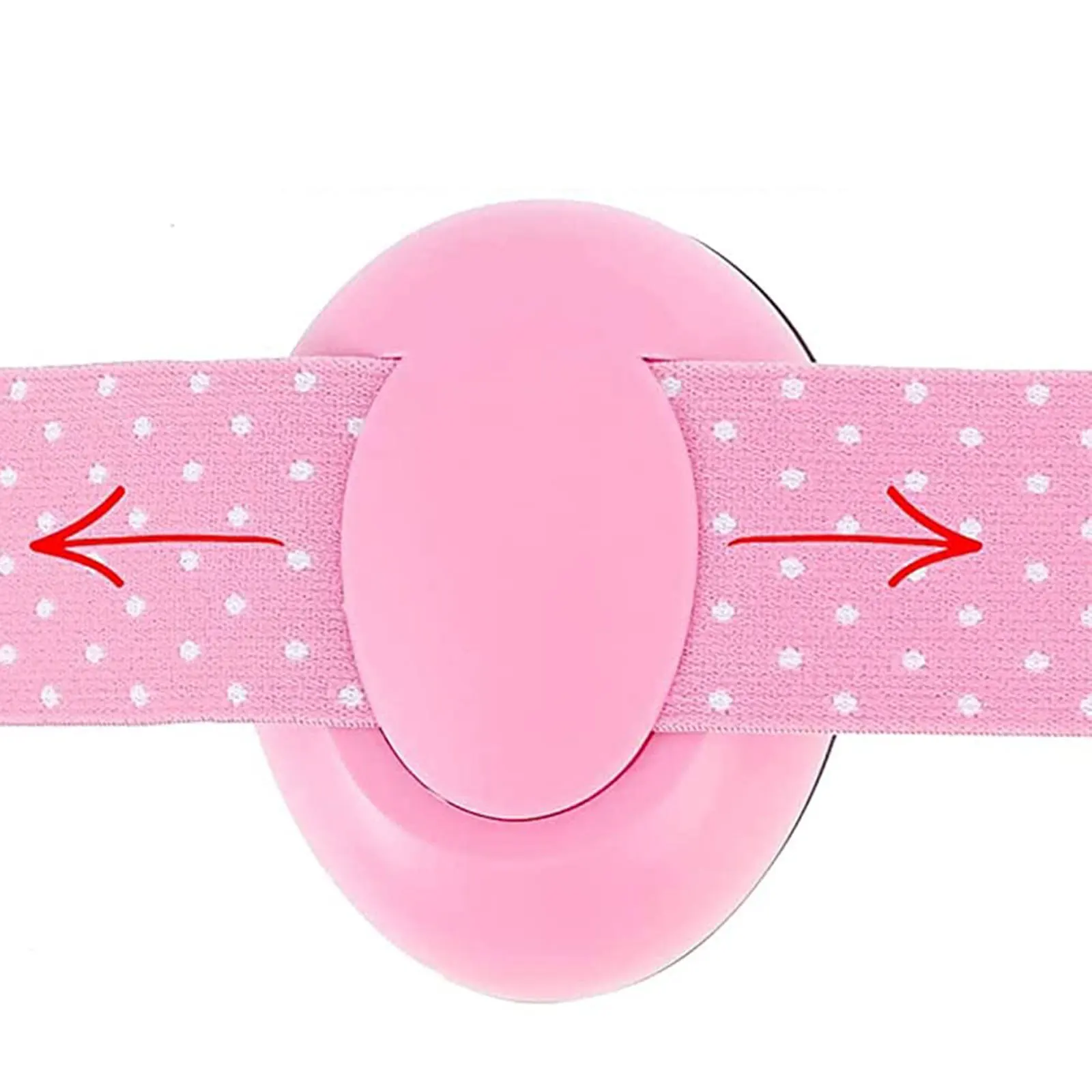 Bebé usando las orejeras de protección en un entorno cotidiano