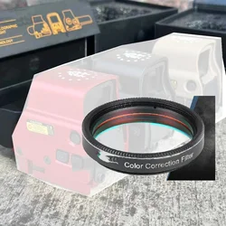 Filtro de corrección cromática para telescopio