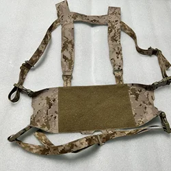 Chaleco táctico ultraligero MOLLE ajustable cortado láser camuflaje