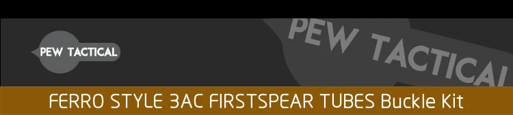 Hebillas tácticas estilo FERRO 3AC FIRSTSPEAR para cinturón FCPC V5