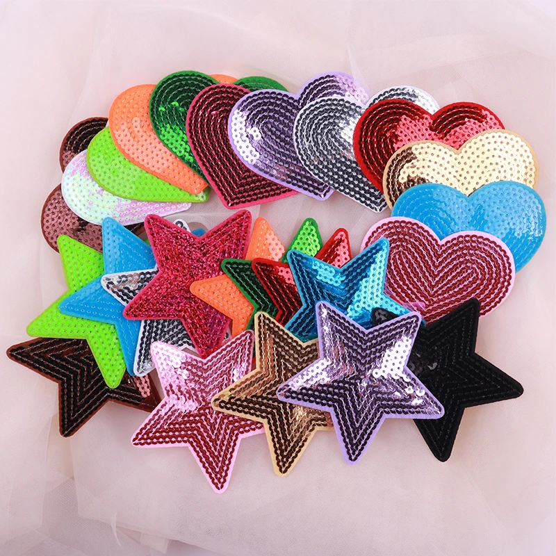 Parche táctico termoadhesivo estrella corazón – Insignia para equipamiento - imagen 4