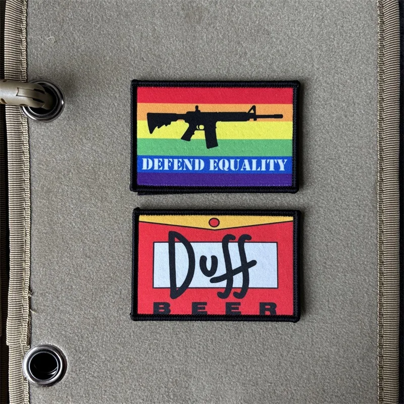 Parche táctico de moral con velcro para mochila - imagen 3
