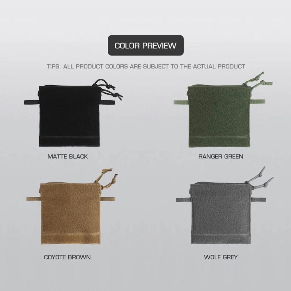 Chaleco táctico Airsoft MOLLE portaplaca con bolsa interna - imagen 5