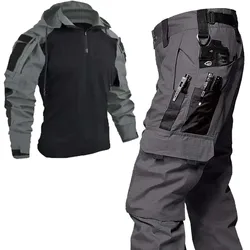 G3 Frog uniforme táctico con capucha y pantalón cargo multibolsillo