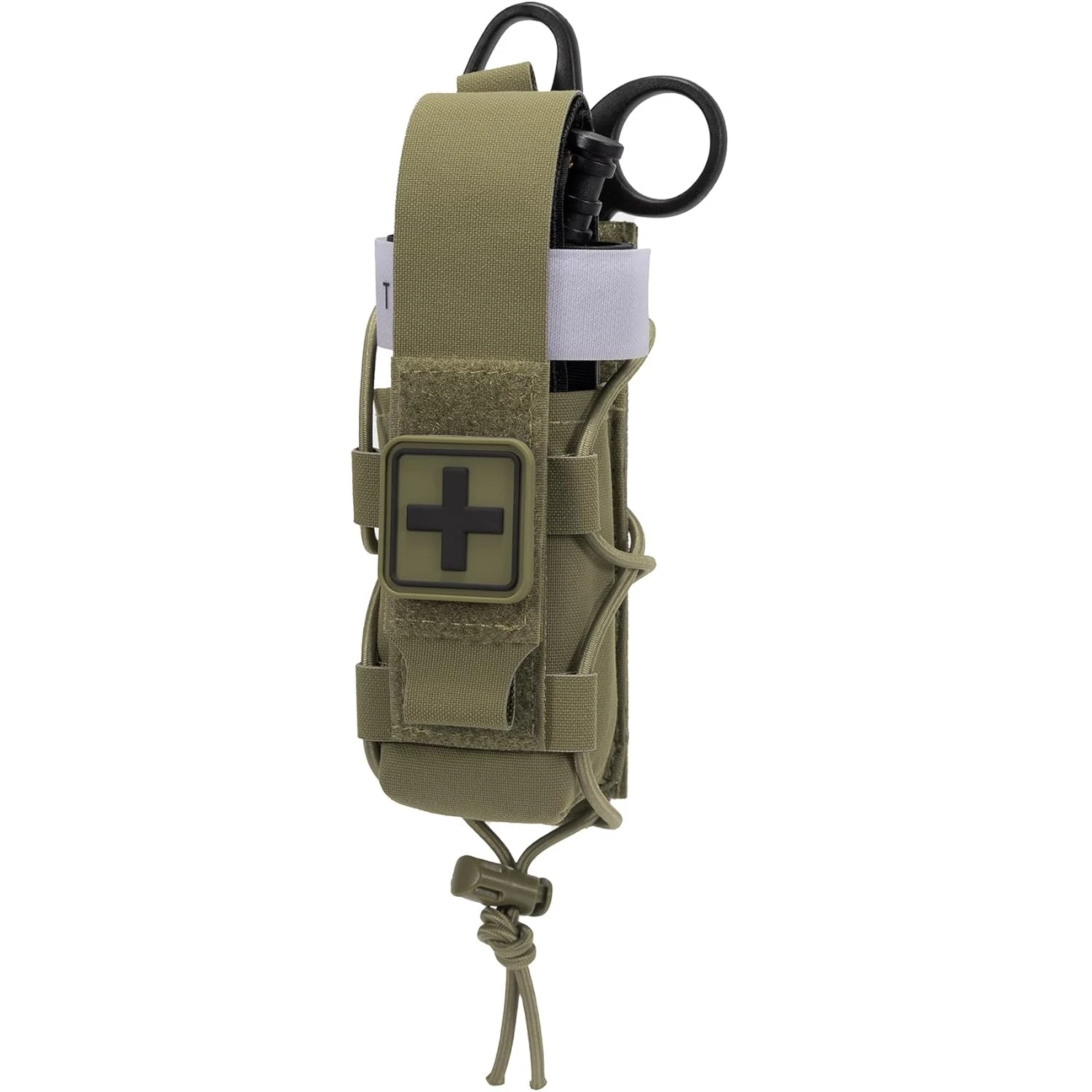 Soporte MOLLE torniquete IFAK con funda médica táctica