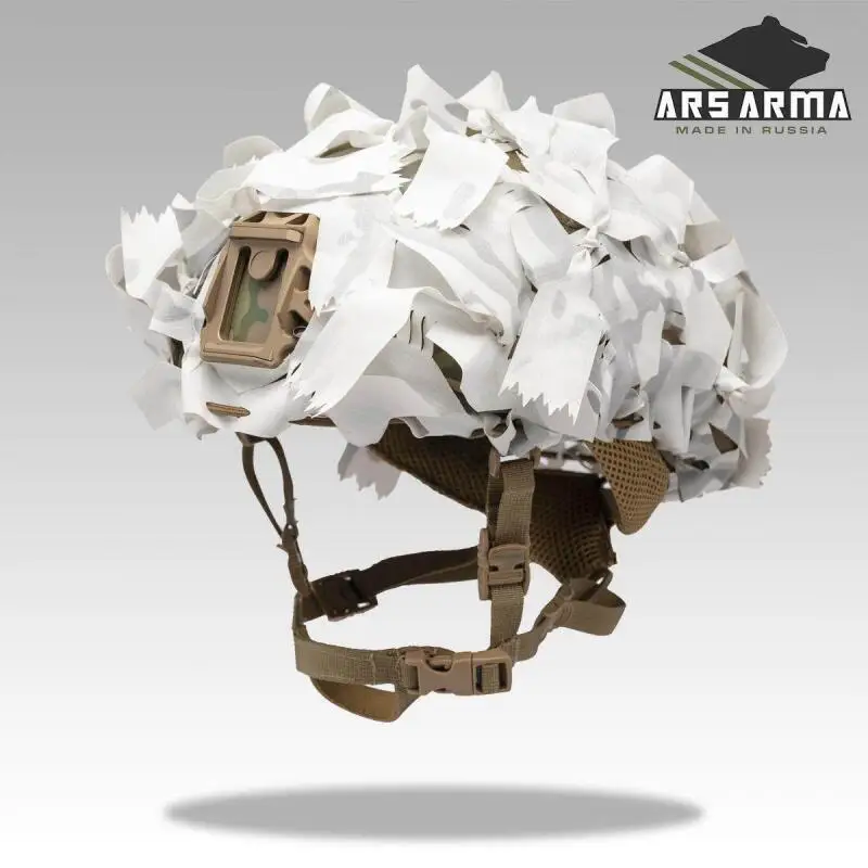 Casco táctico camuflaje infrarrojo malla 3D - imagen 3