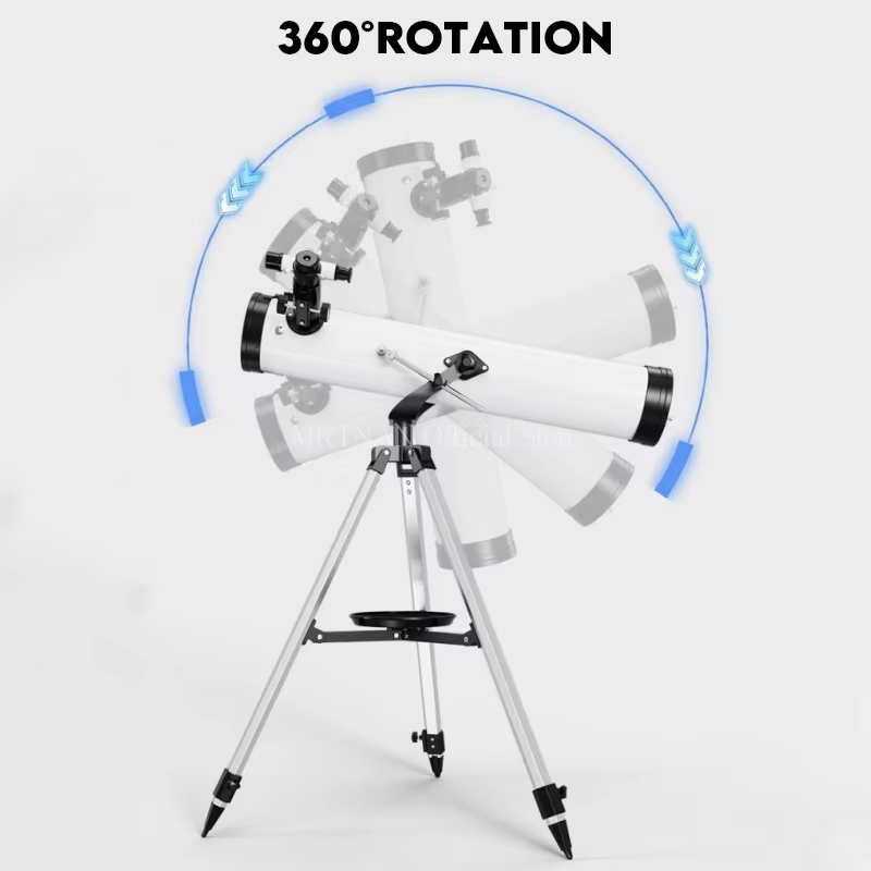 Telescopio astronómico 114mm para observación lunar y estelar - imagen 2