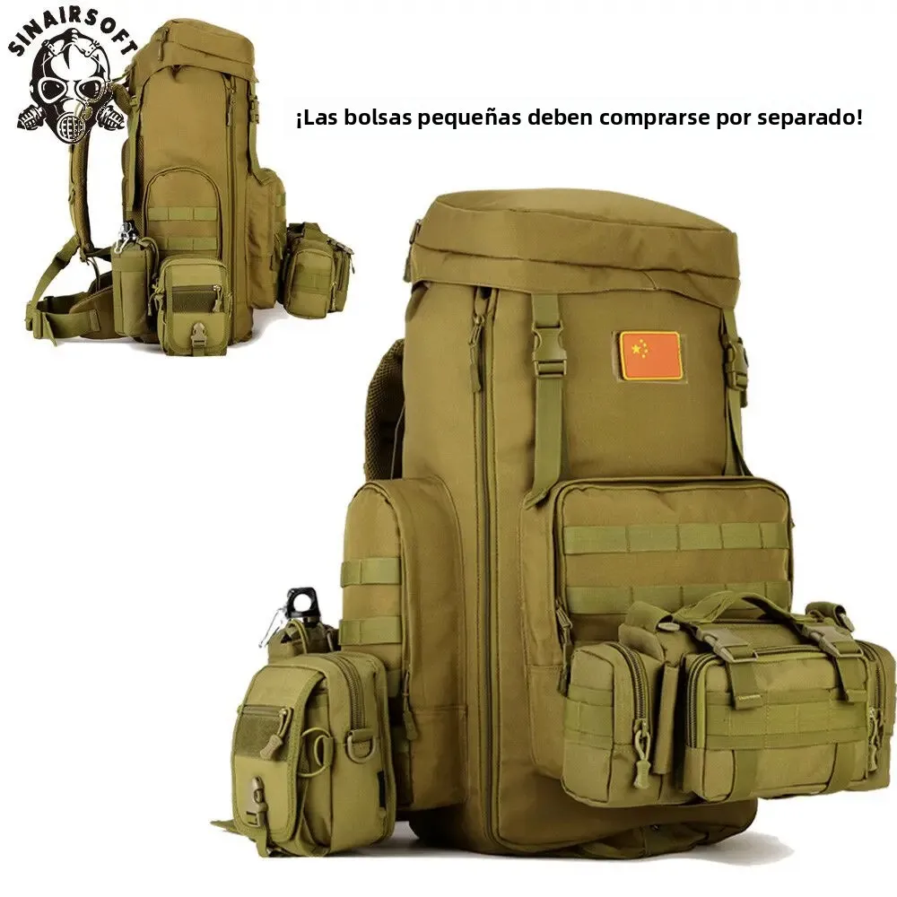 SINAIRSOFT Mochila táctica MOLLE para senderismo y supervivencia - imagen 3