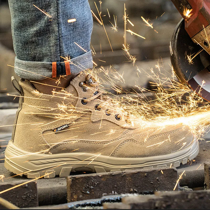 Botas de seguridad hombre puntera acero ligeras transpirables - imagen 5