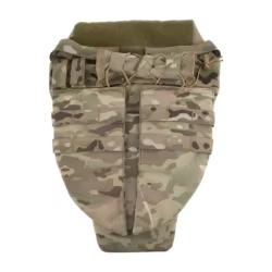 ARS Chaleco táctico MOLLE con protección cruzada y bolsa ventral