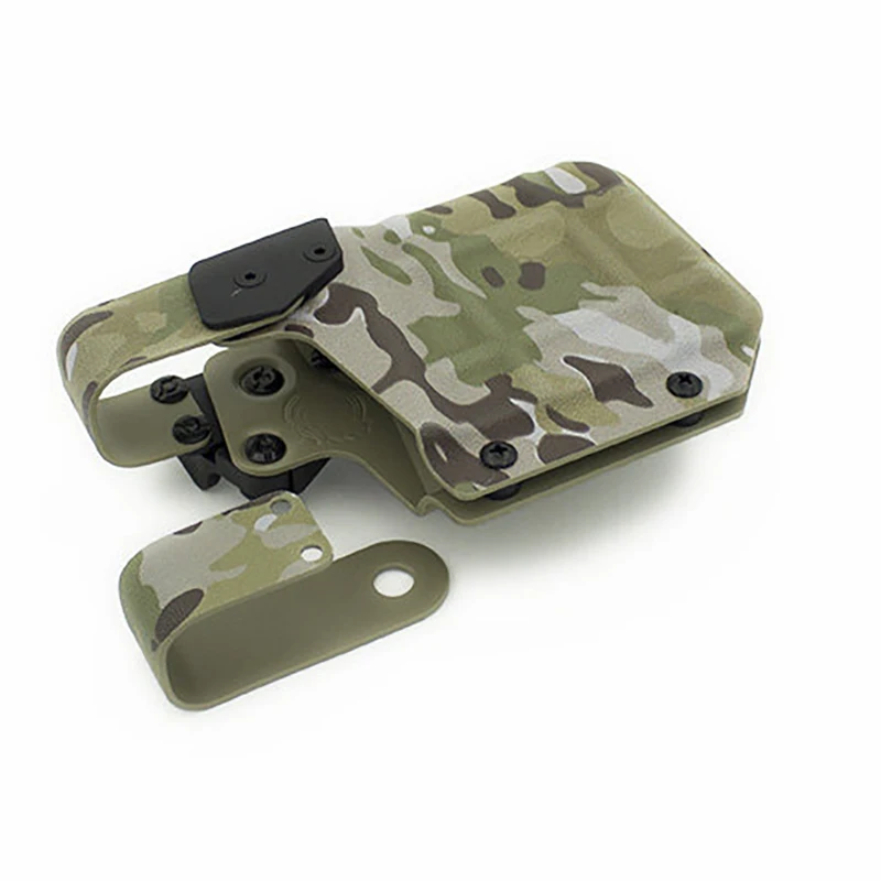 Funda táctica móvil MOLLE bloqueo pulgar, extracción rápida y clip - imagen 3