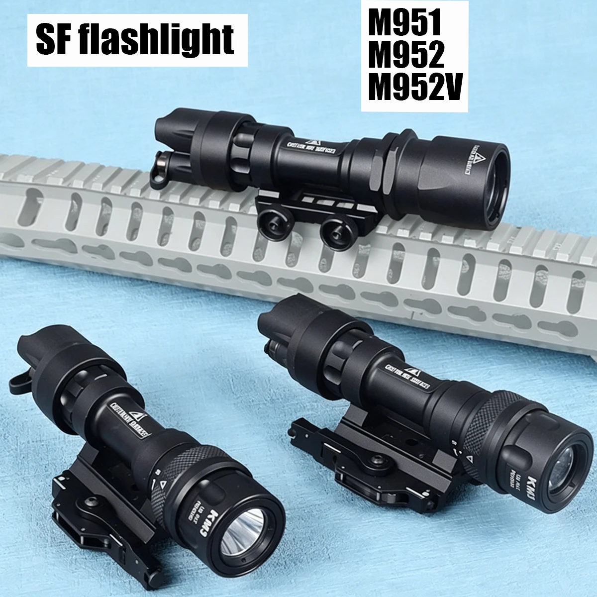 SureFire M951 Linterna táctica LED AR15/M4 con cubierta interruptor - imagen 4