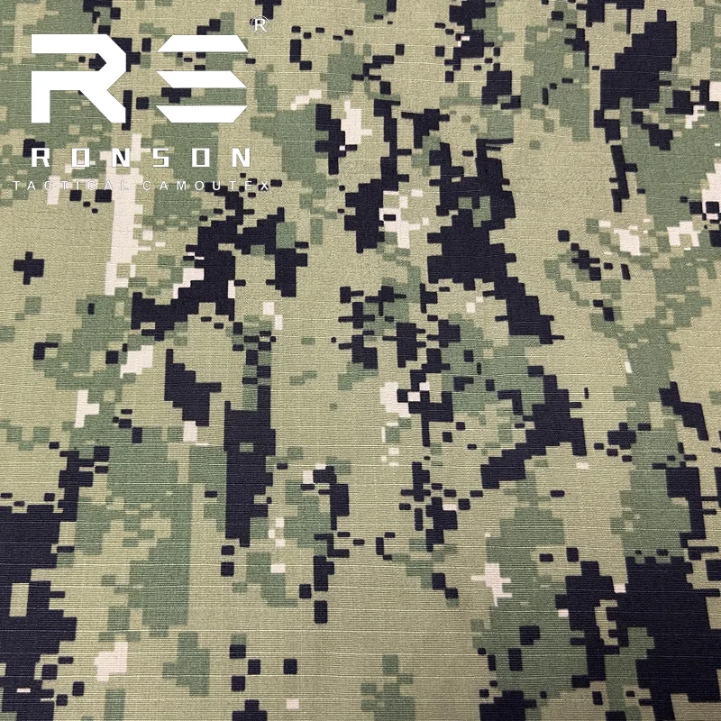 Tela táctica NYCO ripstop camuflaje AOR2 para uniformes - imagen 3