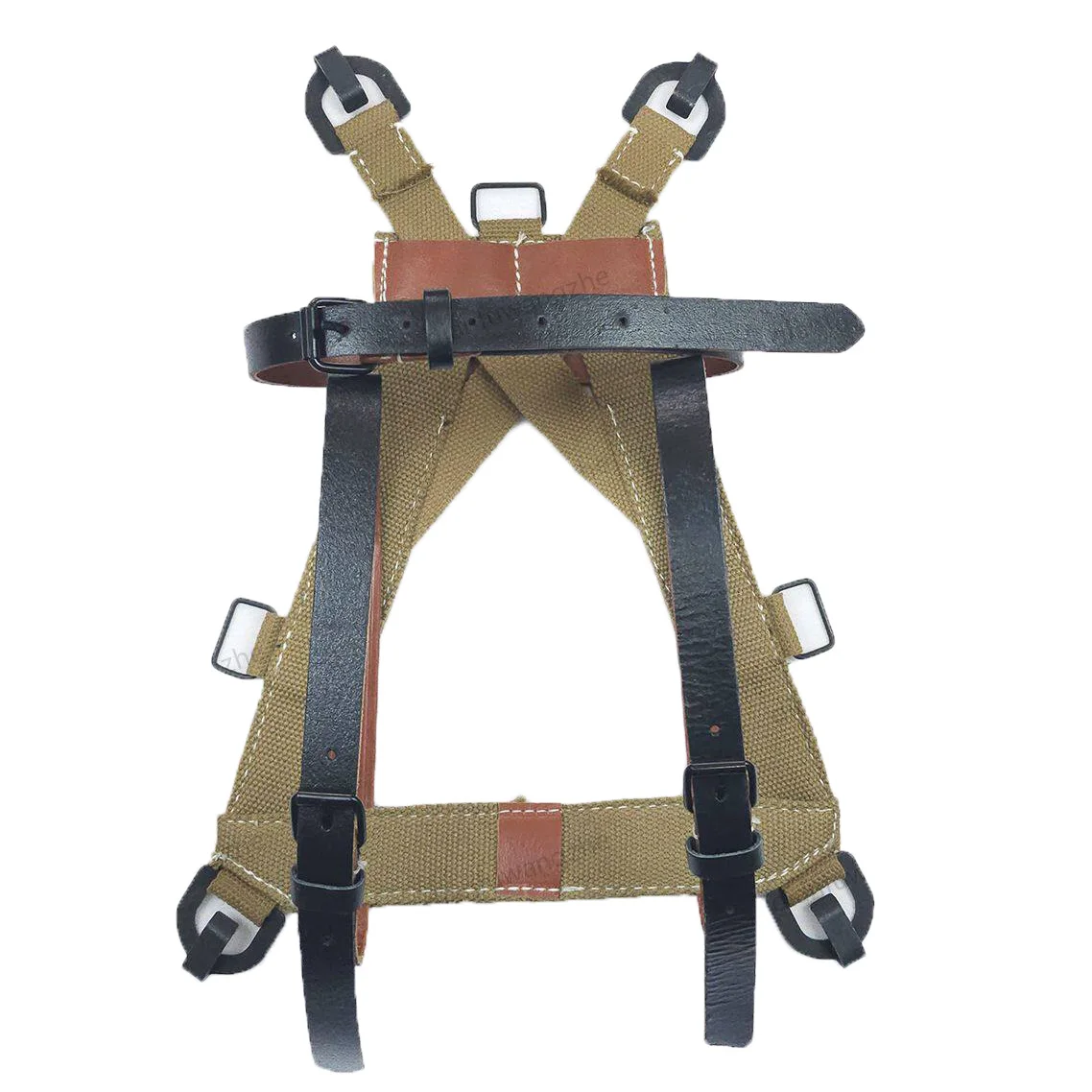 Set de cocina militar WW2 alemán con bolsa A-frame y sistema porteo - imagen 4