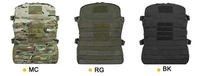 Chaleco táctico con detalles MOLLE