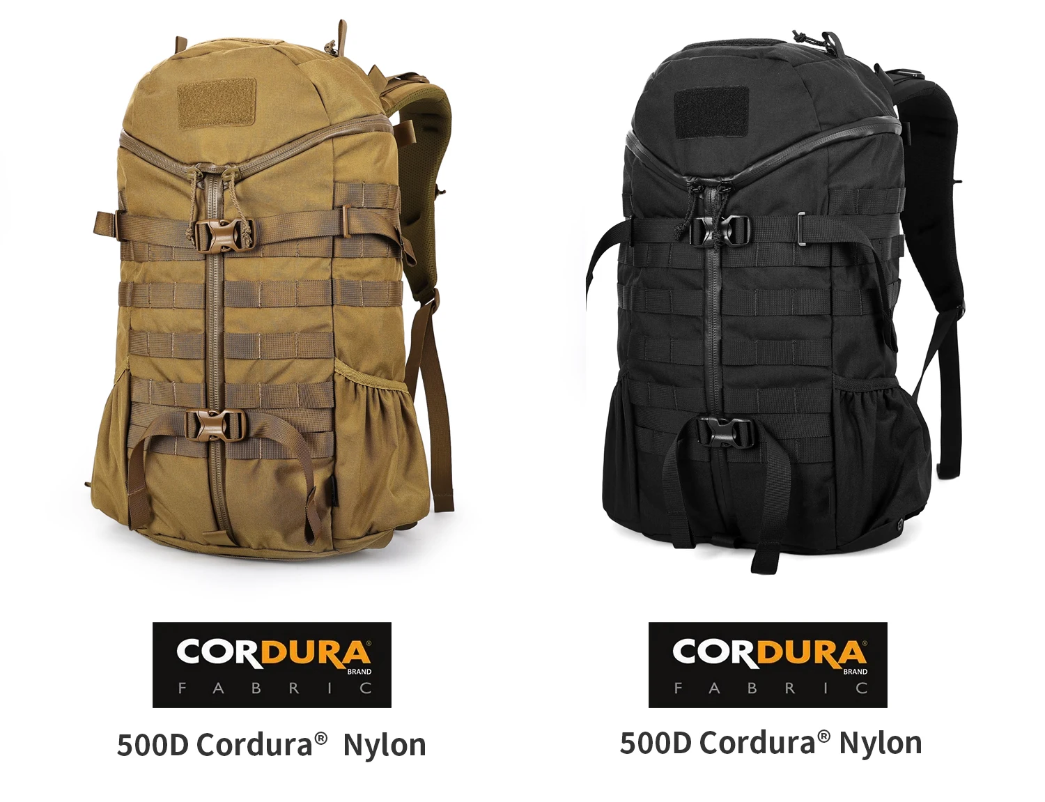 Material Cordura y estética discreta táctica