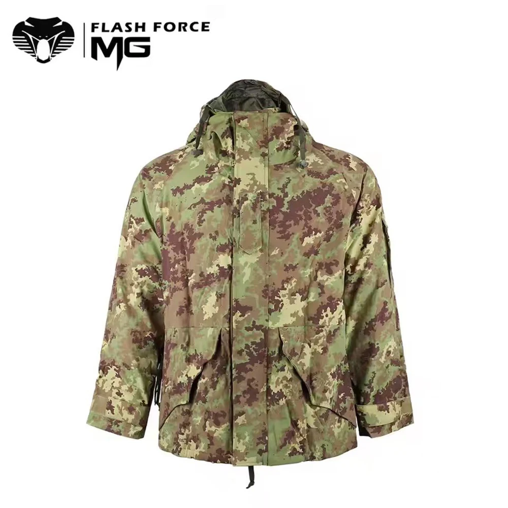 Chaqueta táctica MGFLASHFORCE impermeable – Camuflaje para caza primavera otoño