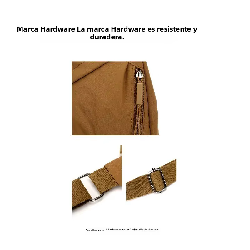 Bolso de mensajero táctico Harajuku de nailon para hombro - imagen 5