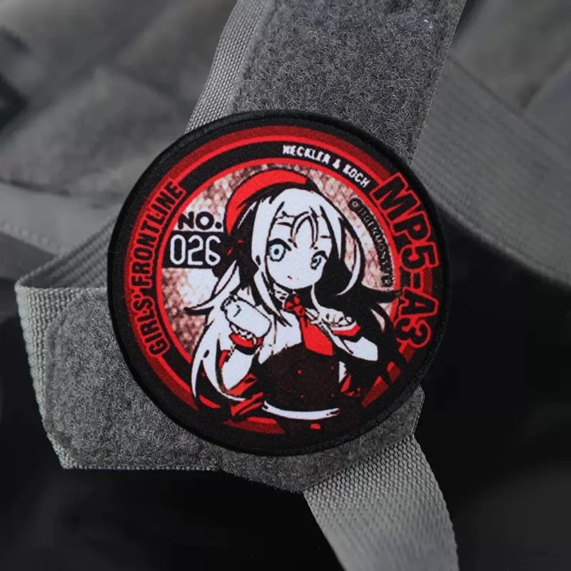 Parche táctico MP5-A3 con gancho y estampado frontal infantil - imagen 5