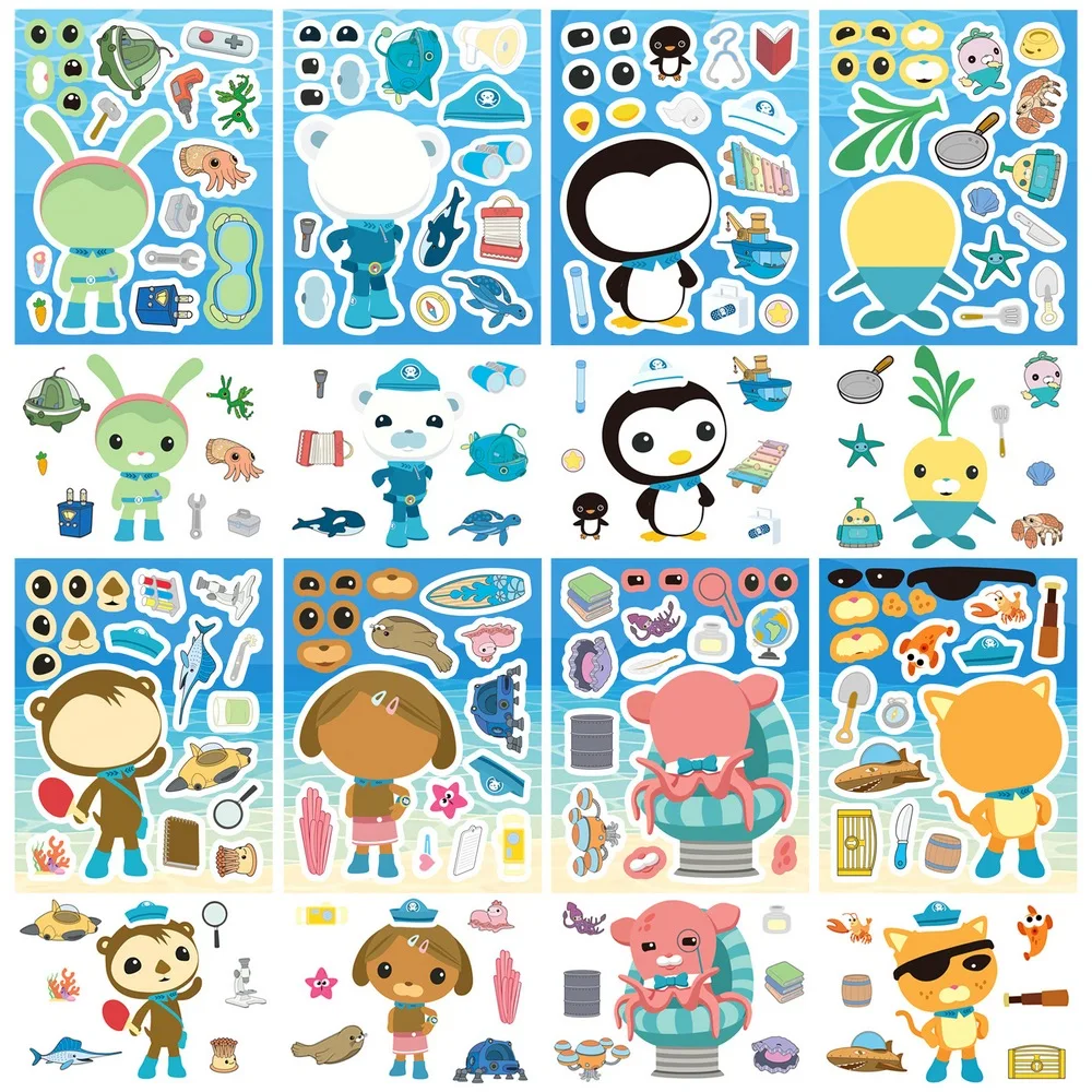 Pegatinas de animales personalizables para cuadernos y regalos - imagen 3