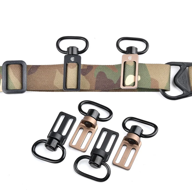 Adaptador de eslinga táctica QD Triglide para Airsoft giratorio - imagen 4