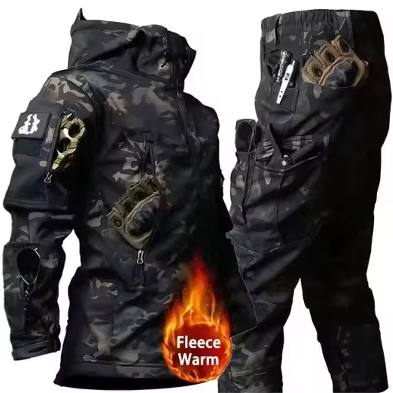 Chaqueta táctica impermeable para outdoor, pesca, senderismo y camping - imagen 3
