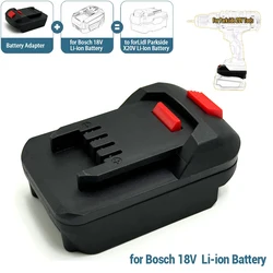 Adaptador de batería Bosch Li-Ion a Parkside X20V, sin batería
