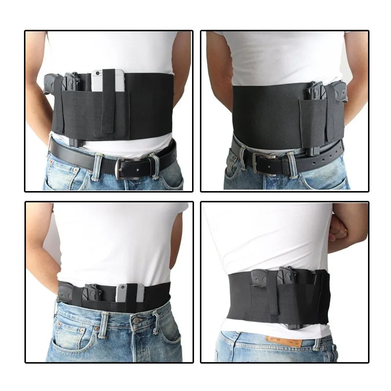 Funda táctica ambidiestro cintura Glock 17/43 9mm MOLLE - imagen 5