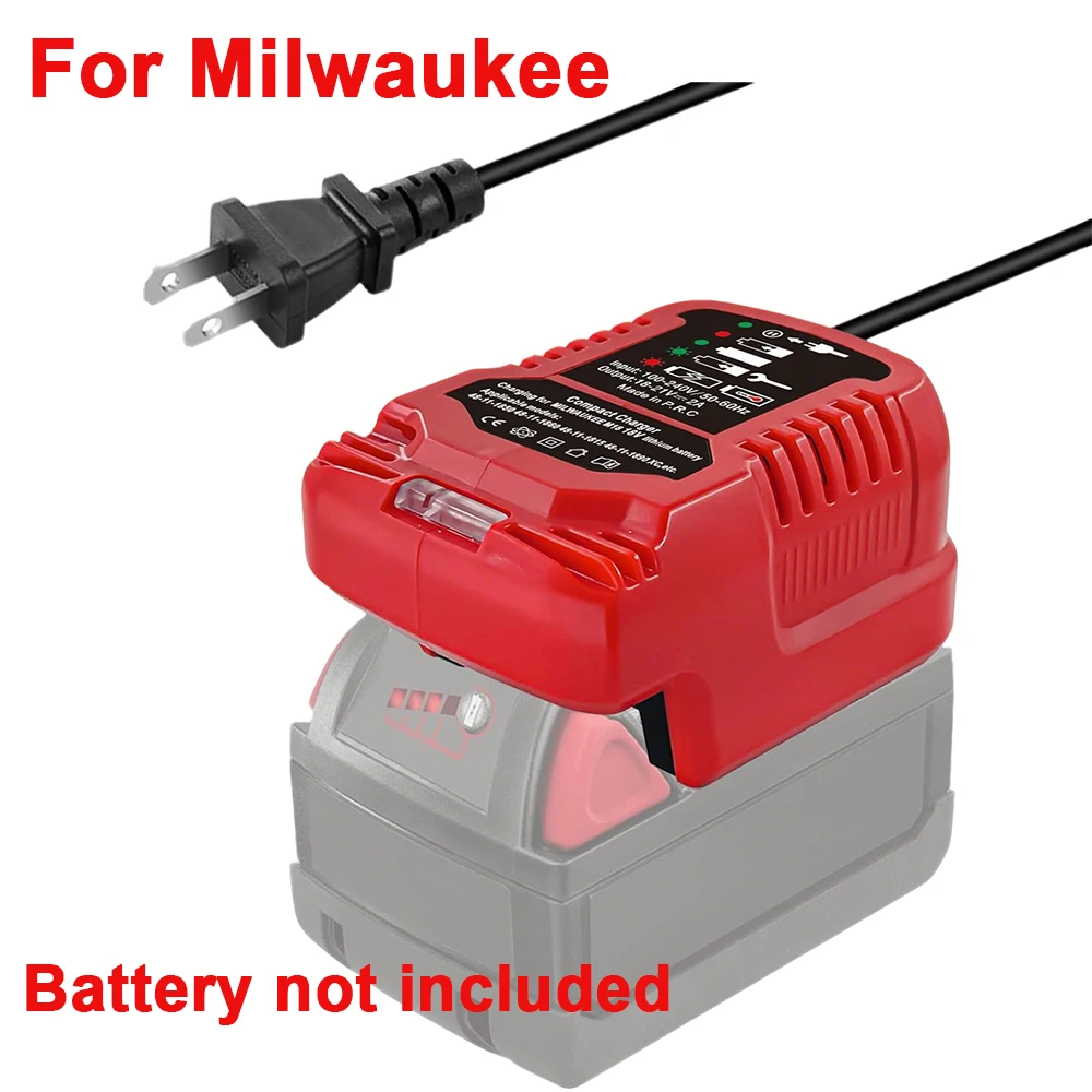 Conectores y sistema de recarga para batería de 18 V
