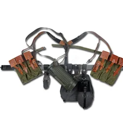 Equipo militar vintage MP44 Segunda Guerra Mundial réplica de campo