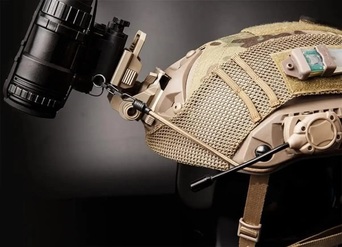 FMA bungee cuerda elástica para casco NVG VAS ARC gancho y bucle - imagen 3