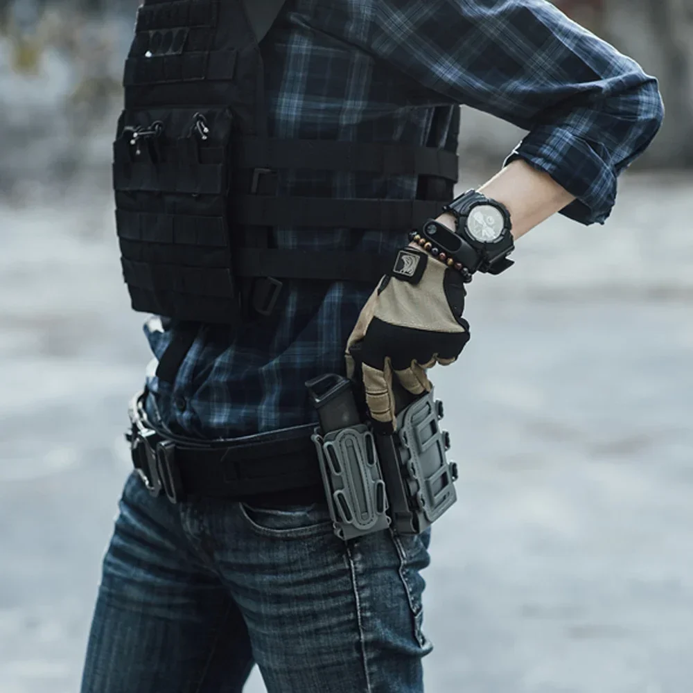 Bolsa portacargadores táctica exterior – Funda multicalibre para fusil - imagen 3