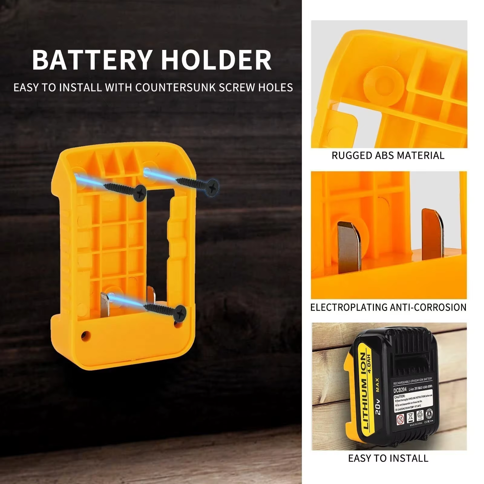 DeWalt 18V power bank USB-C para batería litio y carga móvil - imagen 4