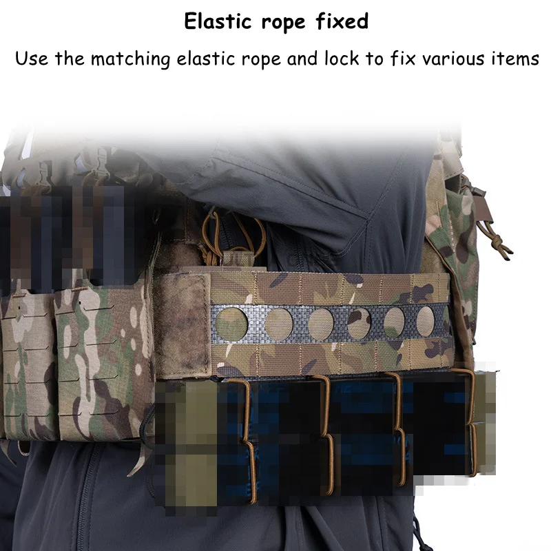 Adaptador MOLLE de bolsa táctica para chaleco de caza – - imagen 3